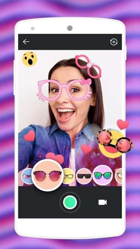 Sunglasses Change Camera- Sunglasses Photo Editor скриншот 2