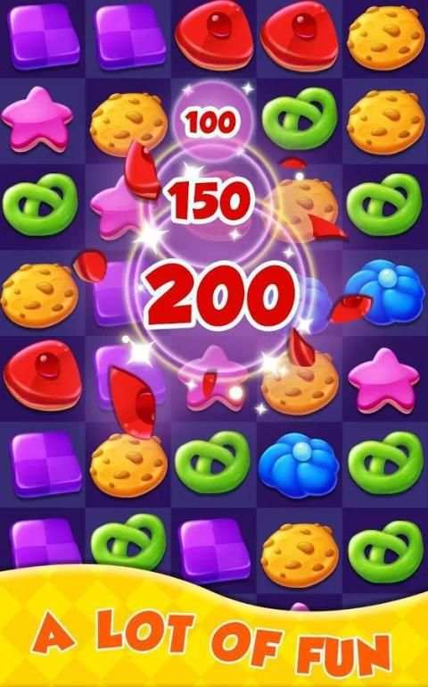 Cookie Mania: Sweet Crush Blast screenshot 1