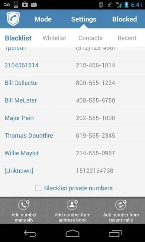 Call Blocker and Text Blocker screenshot 7