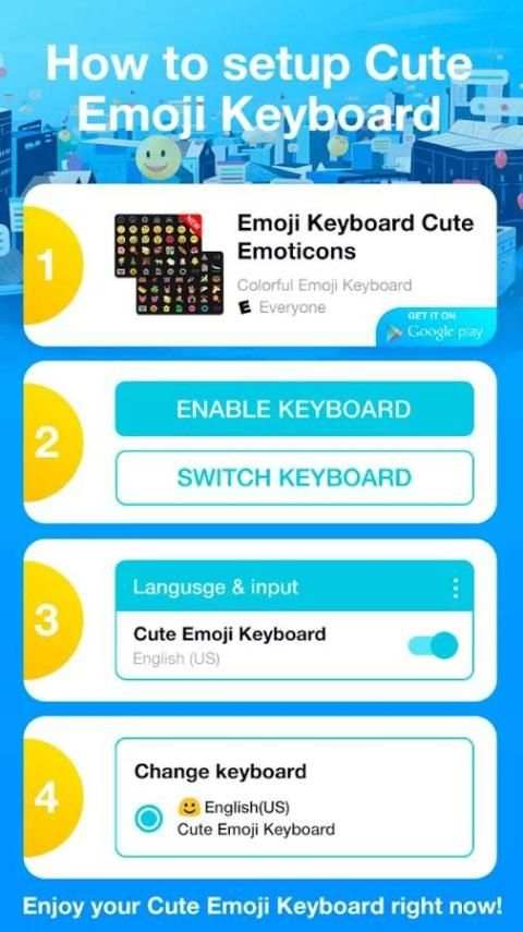 Banana Emoji Keyboard Theme Wallpaper screenshot 6