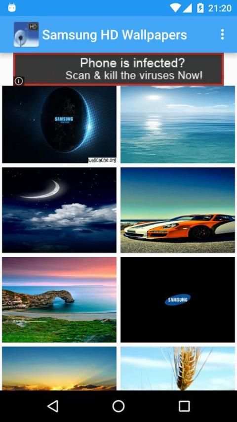 HD Wallpapers for Samsung скриншот 1