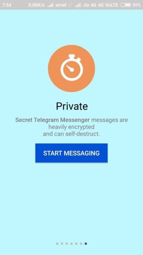 Secret Telegram Messenger screenshot 3