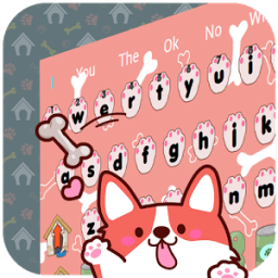 Pink bones puppy keyboard иконка