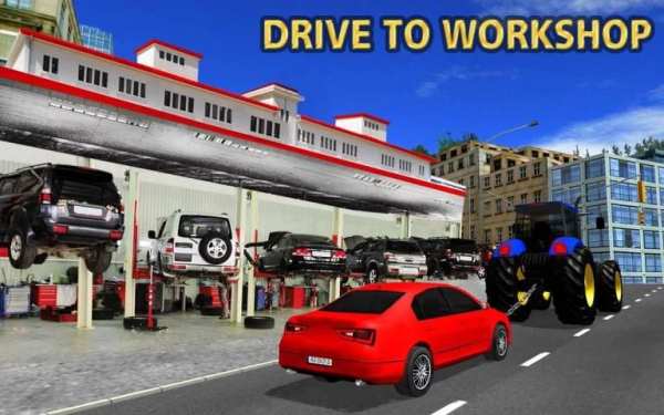 Tractor Pull Transport Traffic Car Tow. Bus Towing screenshot 7