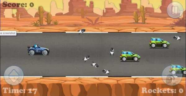 Doramon Car Racing screenshot 1