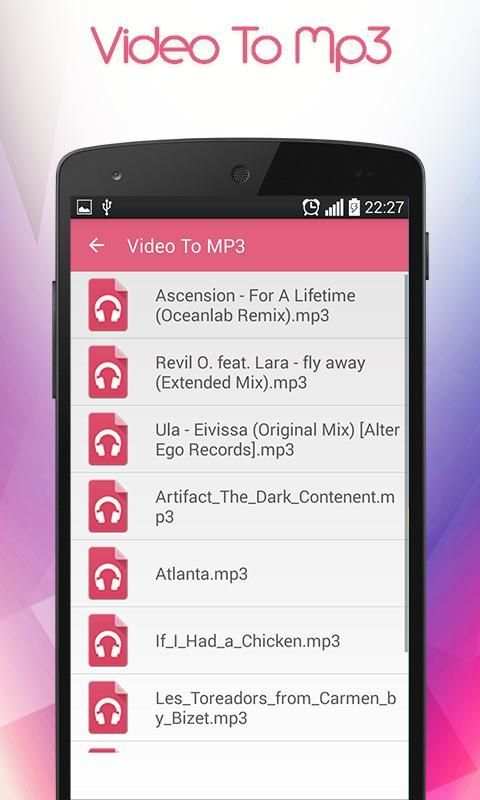 Video To Audio Converter 3 تصوير الشاشة