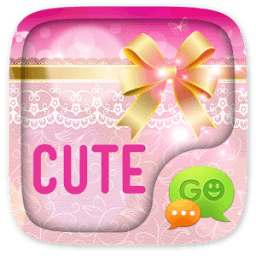 GO SMS CUTE THEME أيقونة