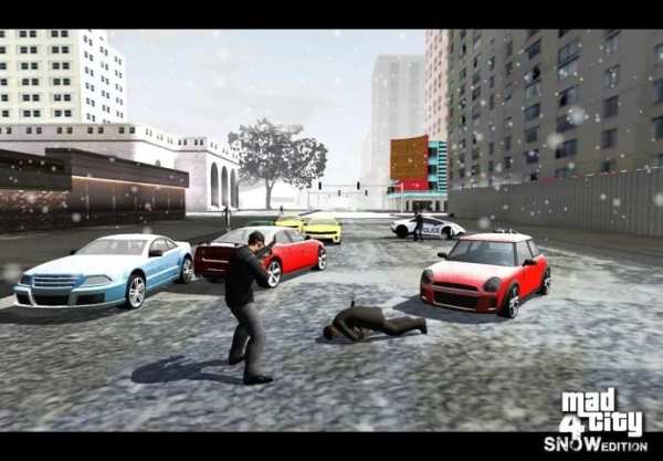 Mad City Crime 4 Winter Edition 3 تصوير الشاشة