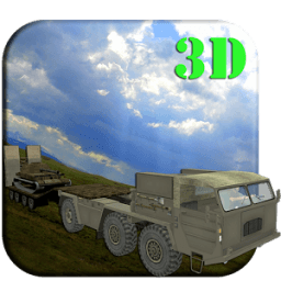 Transporter Truck 3D Army Tank icon