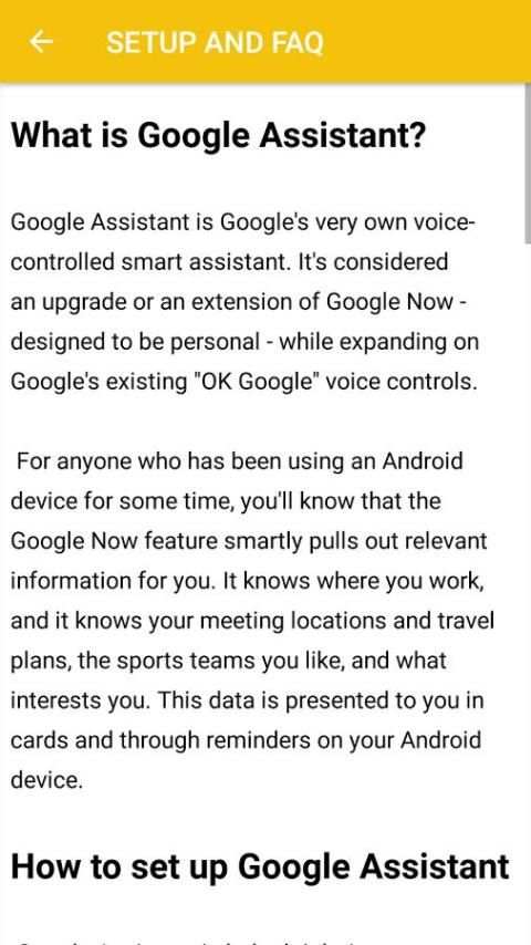 Assistant Commands - Google स्क्रीनशॉट 2