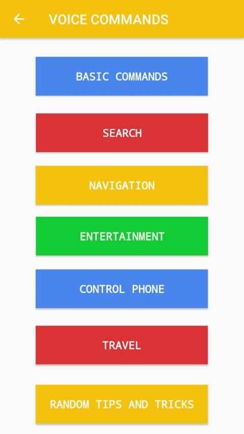 Assistant Commands - Google स्क्रीनशॉट 3