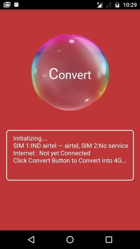 3G to 4G Convert Mobile App Prank स्क्रीनशॉट 3