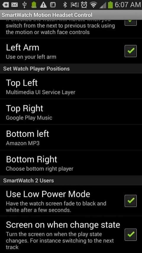 SmartWatch Motion Headset स्क्रीनशॉट 1