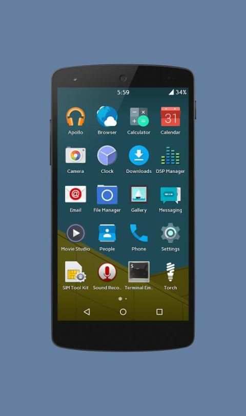 Corona UI Full CM11 Theme स्क्रीनशॉट 5