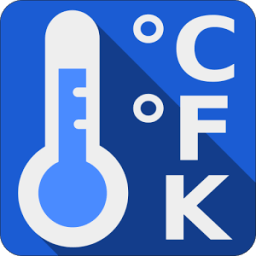 Celsius Fahrenheit Kelvin Conv أيقونة