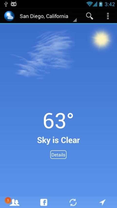 WeatherKast 12 تصوير الشاشة