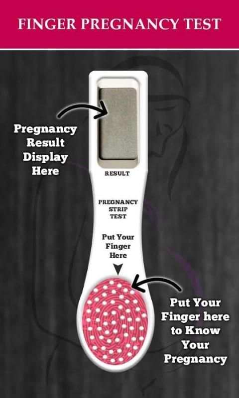 Finger Pregnancy Test Scanner Prank screenshot 3