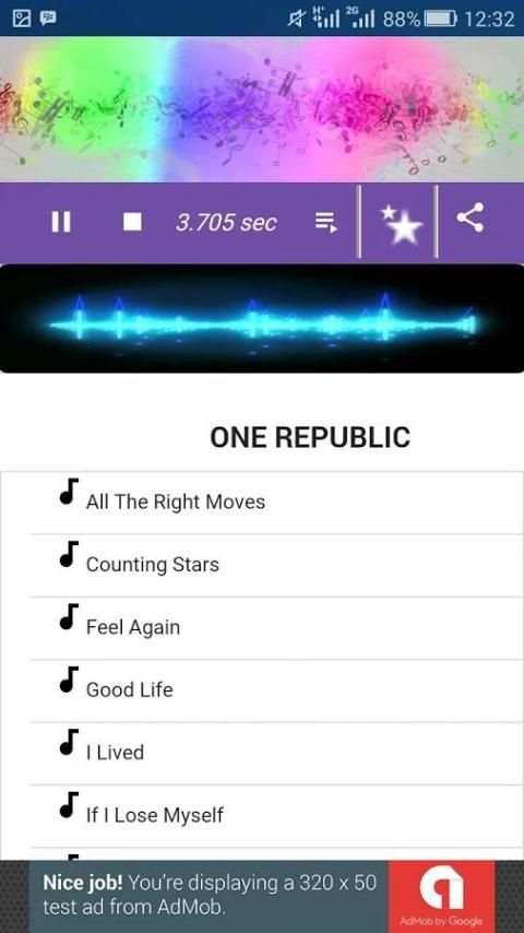 One Republic Song screenshot 3