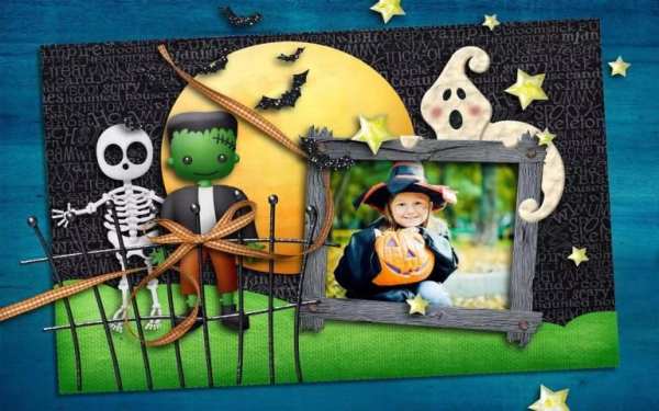 Halloween Photo Frames 4 تصوير الشاشة