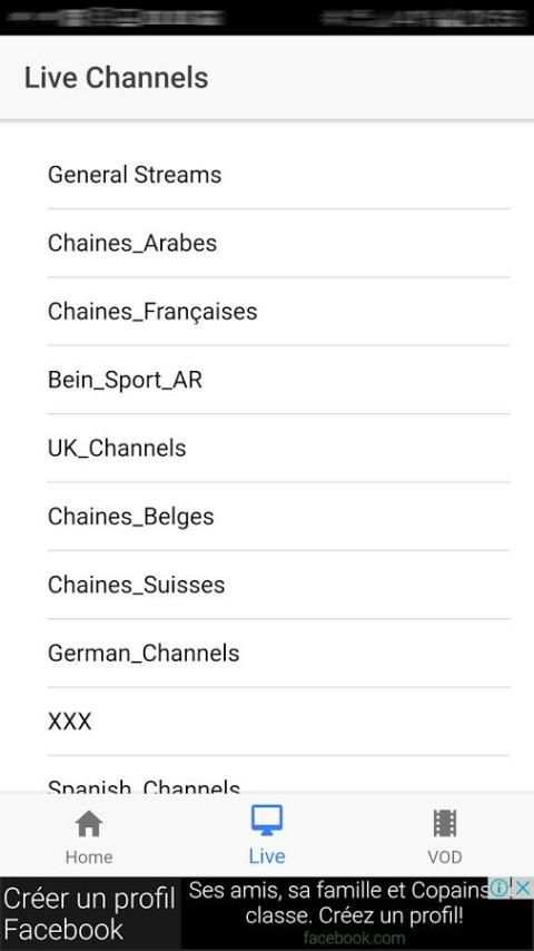 Xtream IPTV Player 8 تصوير الشاشة