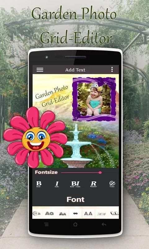 Garden Photo Grid- Editor 2 تصوير الشاشة