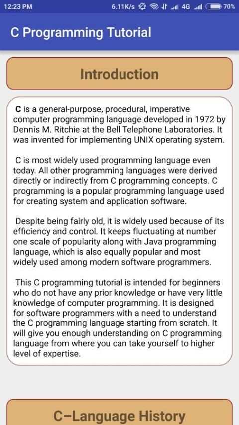 C Programming Tutorial स्क्रीनशॉट 4