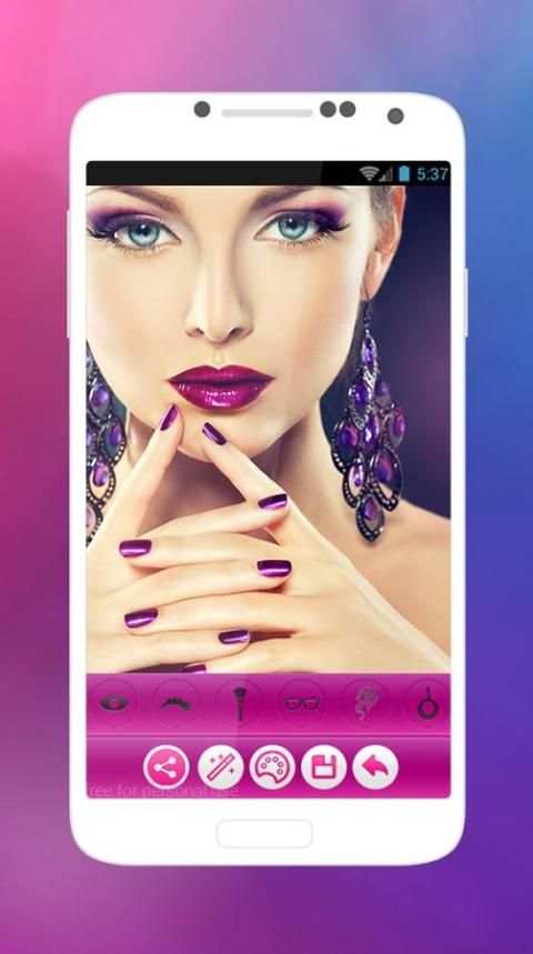 Youcam Face MakeUp - Perfect Beauty Camera скриншот 3