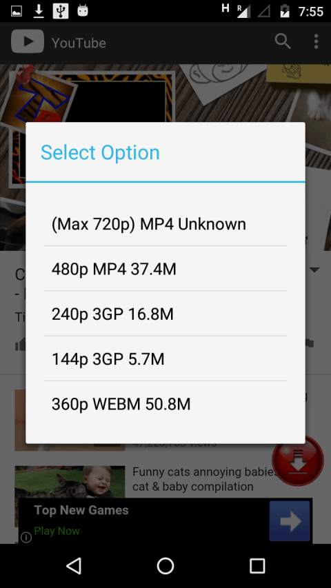 TubeMate YouTube Video downloader screenshot 3