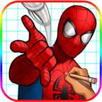 Learn How to Draw Spider Man Easy Step (FREE) on 9Apps