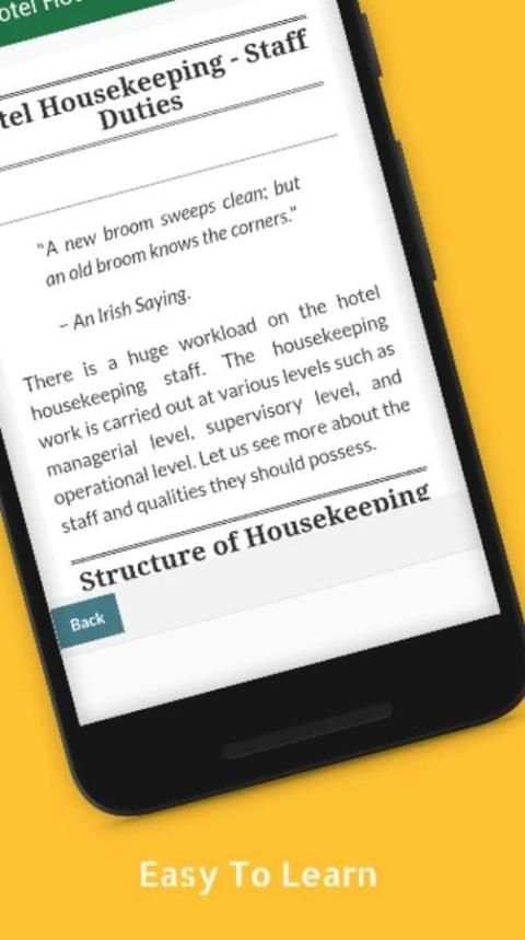 Learn Hotel Housekeeping Free screenshot 2