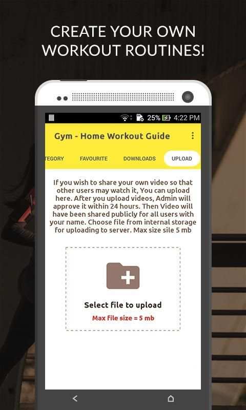 Gym - Home Workout Guide скриншот 2