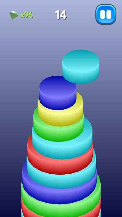 Round Tower - Color Stack скриншот 2