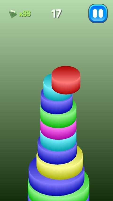 Round Tower - Color Stack screenshot 3