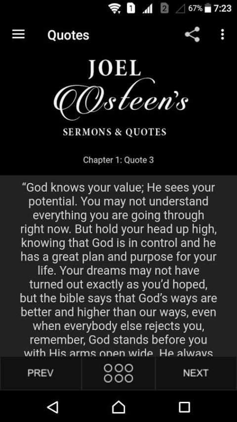 Joel Osteen Quotes screenshot 6