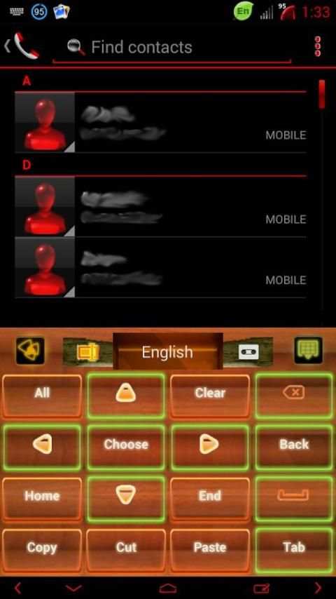 Wood Keyboard скриншот 7