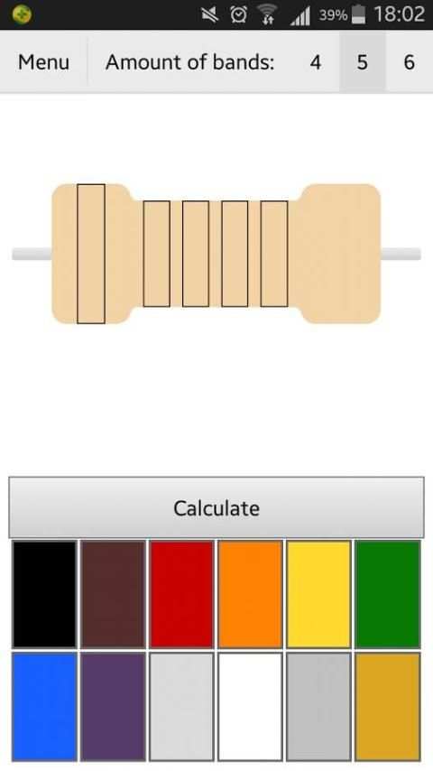 Resistor Color Code स्क्रीनशॉट 4