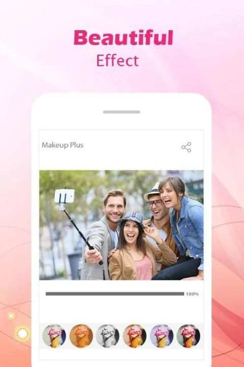 BeautyCam Face Makeup Plus скриншот 4