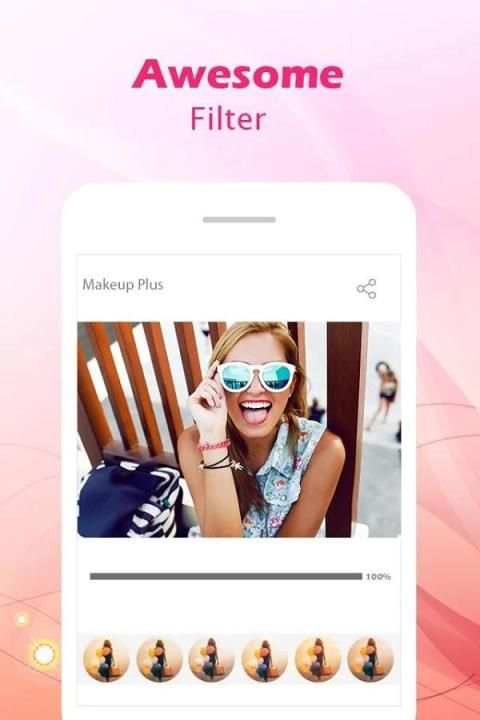 BeautyCam Face Makeup Plus скриншот 5