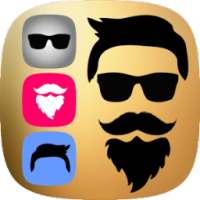 Hair Mustaches Style Changer-Makeover on 9Apps