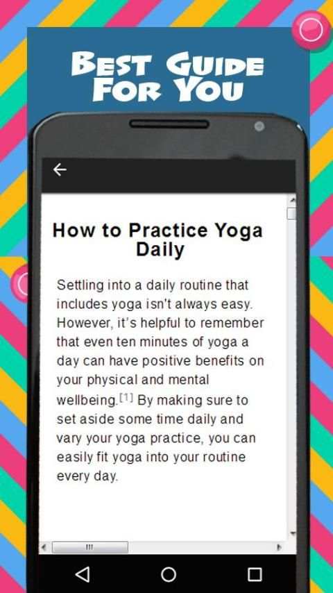 Daily Yoga Exercise screenshot 1