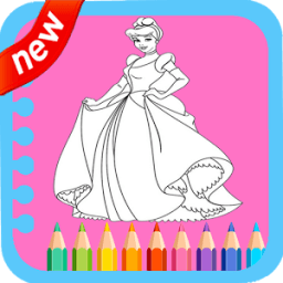 Best Coloring Game Princess иконка