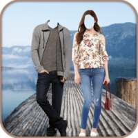 Jeans Couple Photo Suit Editor on 9Apps