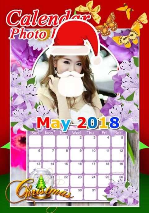 กรอบรูปปฏิทิน2018 กรอบรูปปฏิทิน 2561 กรอบรูปสวยๆ скриншот 1