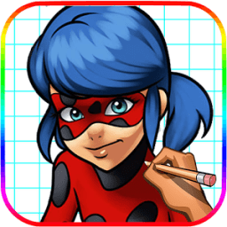 ikon Learn How to Draw ladybug Characters (FREE)