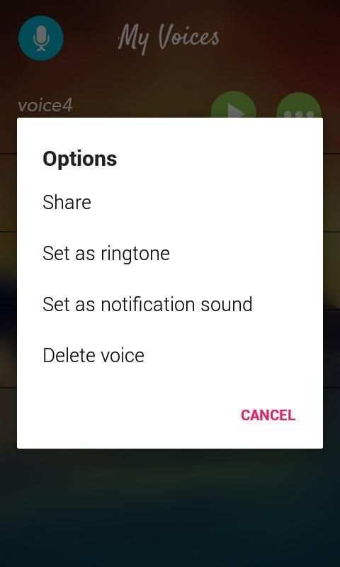 Ultra Voice Changer screenshot 1