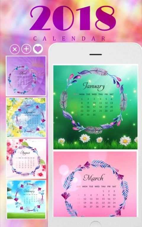 Printable Calendar 2018 screenshot 2