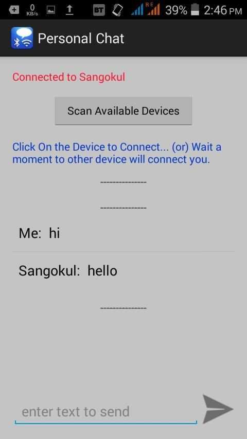 BT Messenger screenshot 6
