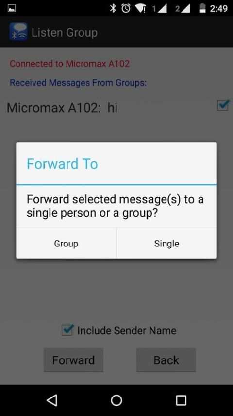 BT Messenger screenshot 3