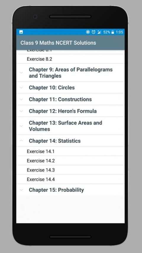 Class 9 Maths NCERT Solutions скриншот 4