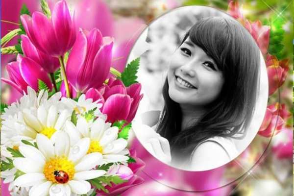 Flower Photo Frame screenshot 2